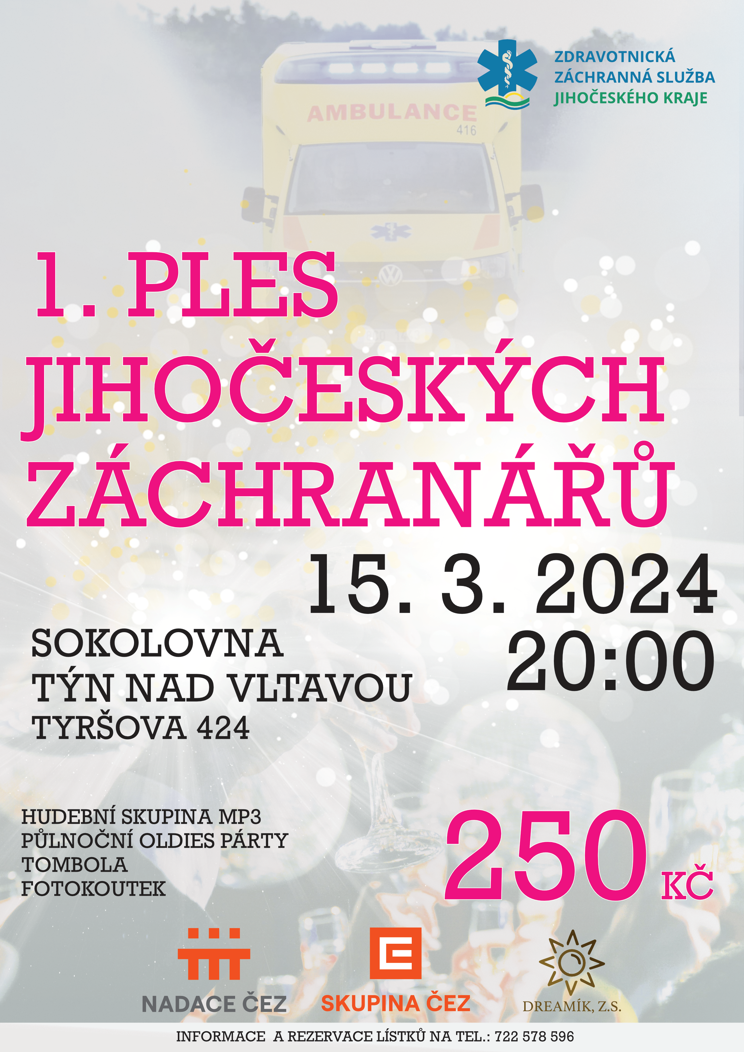 Ples Jihočeských záchranářů